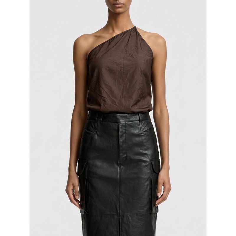 Rick Owens Top Woman Brown